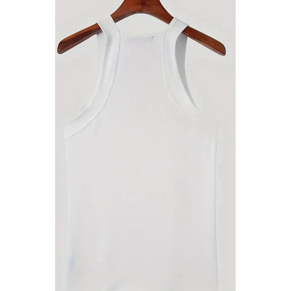 Square (G-Unit Style)-(Tank Top)-(White)-(Size:L)-(New)-$13.00 - Picture 4 of 5